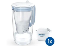 BRITA Glas Wasserfilter hellblau inkl. 1x Maxtra Pro