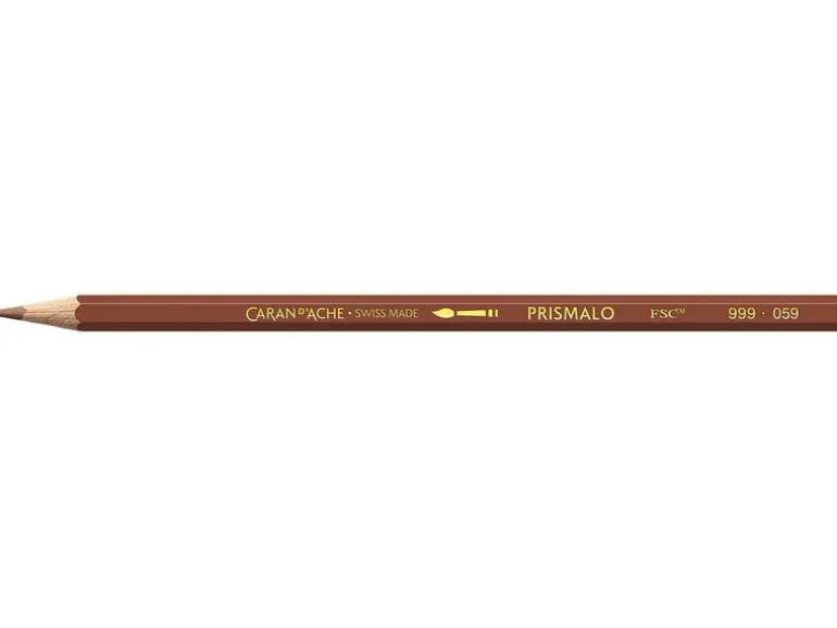 Caran d'Ache Farbstifte Prismalo 3 mm, 1 Stück, Braun