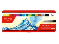 Caran d'Ache Wasserfarbe Gouache Studio 16-teilig