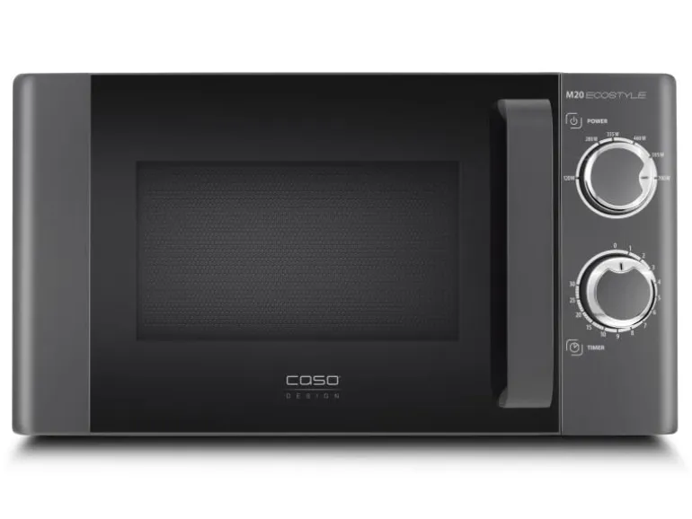 Caso Mikrowelle M20 Ecostyle Schwarz/Grau