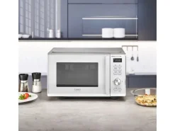 Caso Mikrowelle mit Grill HCMG 25 Ceramic Chef Silber