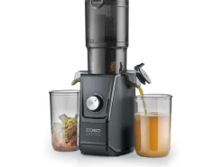 Caso Slow Juicer Juice Fit Schwarz matt
