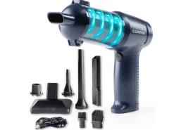 CLEANmaxx Akku-Handsauger 16535 Dunkelblau
