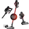 CLEANmaxx Akku-Hand- und Stielsauger Rot/Schwarz