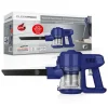 CLEANmaxx Akku-Hand- und Stielsauger Zyklon, Blau/Silber