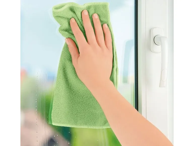 CLEANmaxx Mikrofaser-Reinigungstuch 20 Stück, Mehrfarbig
