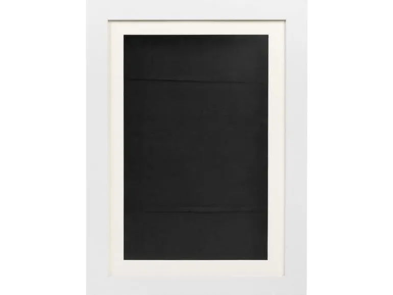 COCON Bilderrahmen für Kinderzeichnungen 34 x 25 x 4 cm, Weiss
