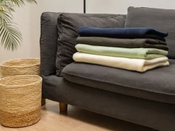 COCON Decke Fleece Polar 150 x 210 cm, Anthrazit