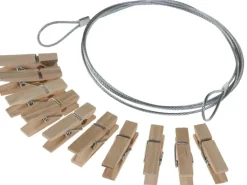 COCON Fotoseil mit 10 Holzklammern, 140 cm