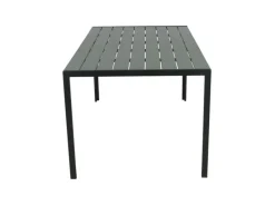 COCON Gartentisch Alice, 150 x 90 x 74 cm, Schwarz/Grau