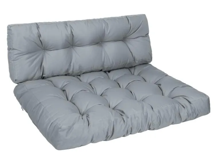 COCON Palettenkissen-Set, Grau