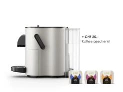 CoffeeB Portionskaffeemaschine Horizon Grau