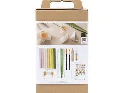 Creativ Company Bastelset Krepppapier Oster-, Frühlingsstrauss