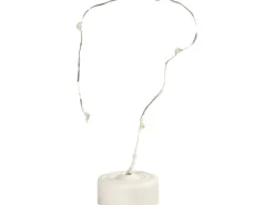 Creativ Company Lichterkette Mini 27 cm, Weiss