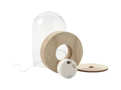 Creativ Company Lichterkette Mini 27 cm, Weiss