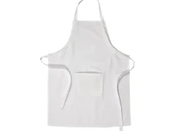 Creativ Company Schürze 65 x 84 cm Baumwolle, Weiss