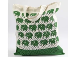 Creativ Company Stofftasche 38 x 42 cm Baumwolle, Weiss