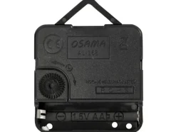 Creativ Company Uhrwerk Schwarz, max. Plattenstärke: 6 mm