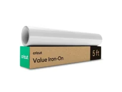 Cricut Aufbügelfolie Smart Iron-On 33 x 91.4 cm, Schwarz