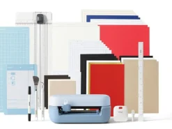 Cricut Schneideplotter Cricut Joy 2 + Essential-Bundle, Blau