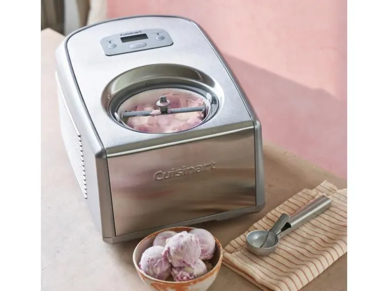 Cuisinart Glacemaschine Ice Cream & Gelato Professional 1.5 l, Silber