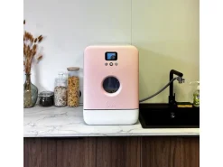 Daan Tech Daan Tech Bob Mini-Geschirrspüler – Matt Rosa - Weiss