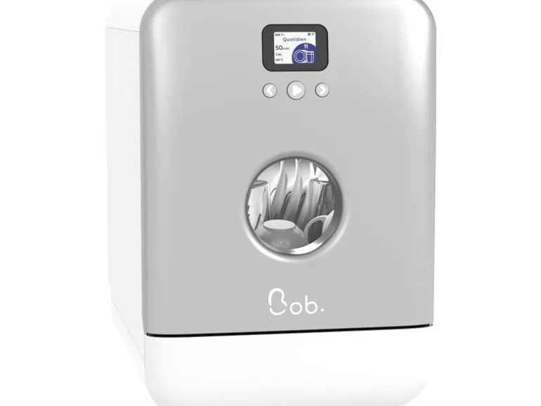 Daan Tech Tischgeschirrspüler Bob Weiss/Silber