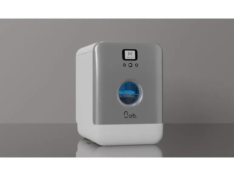 Daan Tech Tischgeschirrspüler Bob Weiss/Silber