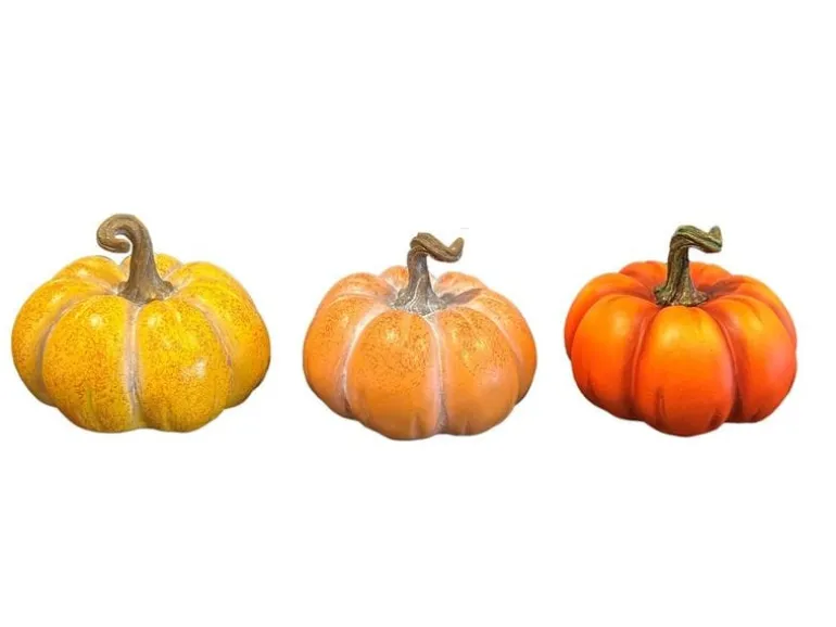Dameco Aufsteller Kürbis 3er Set, assortiert