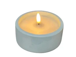 Dameco LED-Kerze Blau