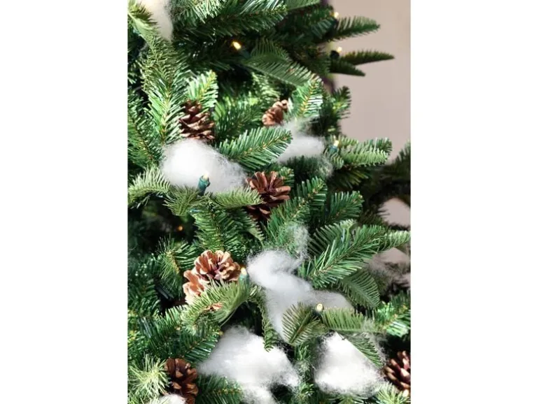 Dameco Weihnachtsdeko Bio fluff Schnee im Beutel, 45 Gramm