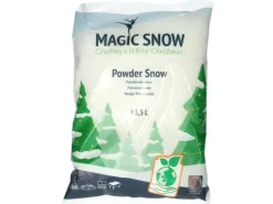 Dameco Weihnachtsdeko Bio Pulverschnee im Beutel, 3.5 Liter
