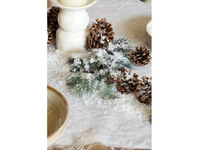 Dameco Weihnachtsdeko Bio Schneepulver im Beutel,1 Liter