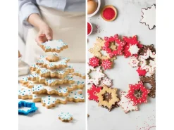 Decora Ausstechformen Schneeflocken-Baum Set - 8 Stk