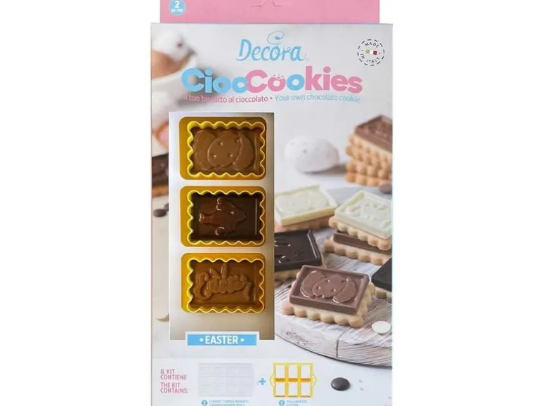 Decora Guetzli-Ausstecher CiocCookies Ostern Set 2-teilig