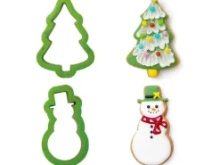 Decora Schneemann Kunststoff Rot