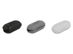 Delock Kabelaufwickler oval, 3-Set 68 x 32 x 27 mm