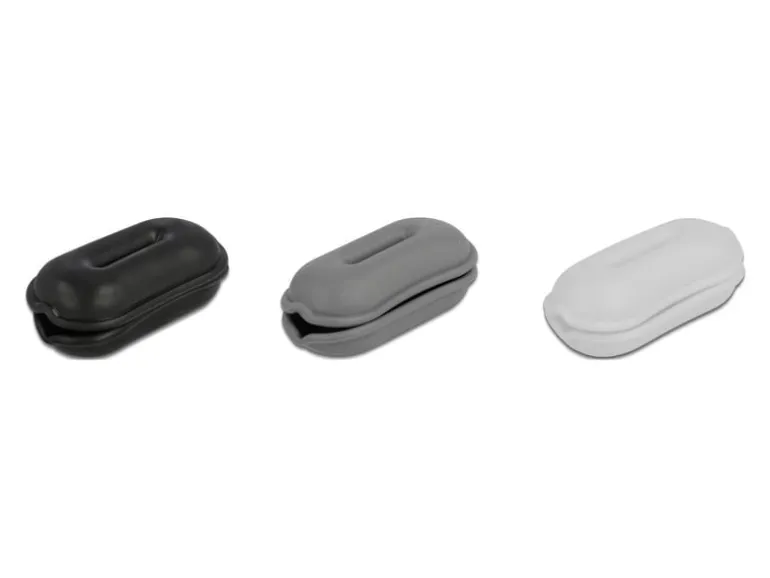 Delock Kabelaufwickler oval, 3-Set 68 x 32 x 27 mm