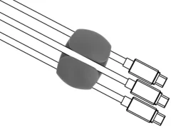 Delock Kabel-Clip 14 mm, 3x2 Stück, weiss, grau, schwarz