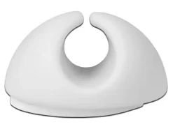 Delock Kabelhalter 6.5 mm 2x3 Stück, grau&weiss