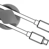 Delock Kabelhalter 6 mm, 2x3 Stück, weiss, grau, 2 Durchführungen