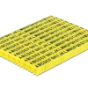 Delock Kabelkennzeichnung Clips A-Z gelb, 10x 26 Stück
