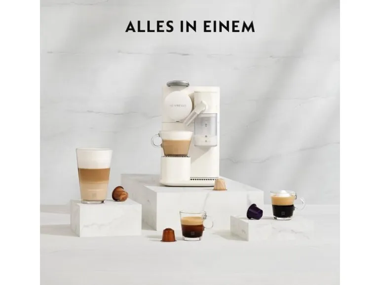 De'Longhi Kaffeemaschine Nespresso New Lattissima One EN510.B Schwarz
