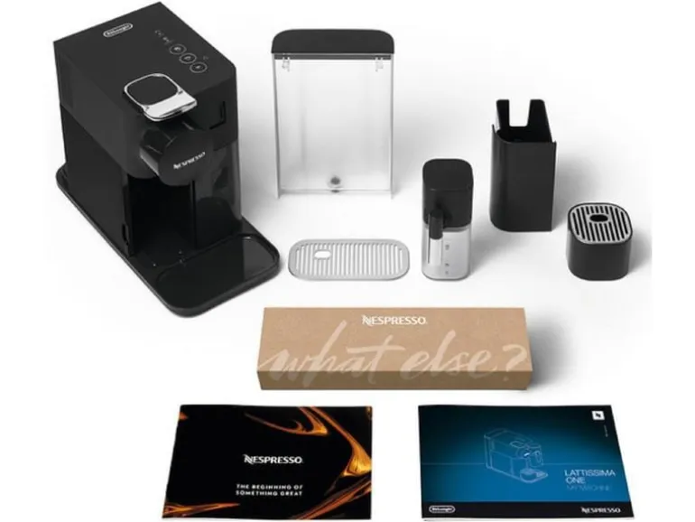 De'Longhi Kaffeemaschine Nespresso New Lattissima One EN510.B Schwarz