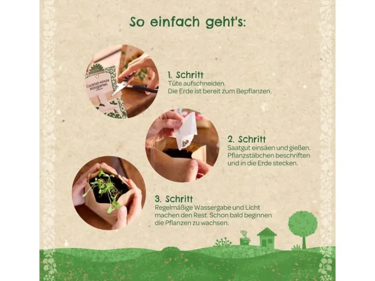 Die Stadtgärtner Anzuchtset Chili
