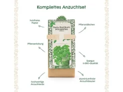 Die Stadtgärtner Anzuchtset Pesto-Basilikum
