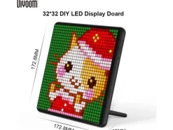 Divoom Pixoo-Max 32 X 32 Pixel Art LED Display Schwarz