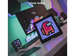 Divoom Pixoo 16 x 16 Pixel Art LED Display Schwarz
