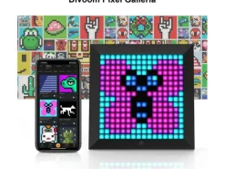 Divoom Pixoo 16 x 16 Pixel Art LED Display Schwarz