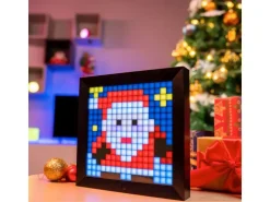 Divoom Pixoo 16 x 16 Pixel Art LED Display Schwarz